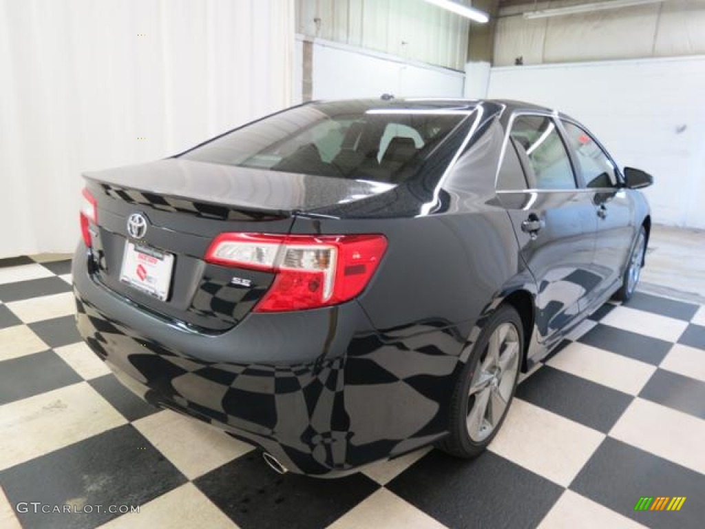 2013 Camry SE V6 - Cosmic Gray Metallic / Black photo #18