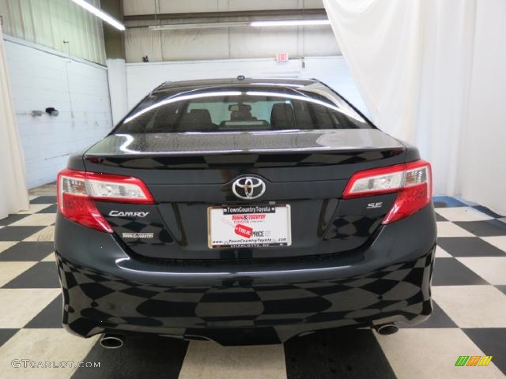 2013 Camry SE V6 - Cosmic Gray Metallic / Black photo #19