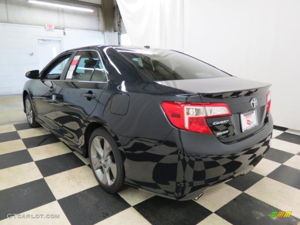 2013 Camry SE V6 - Cosmic Gray Metallic / Black photo #20