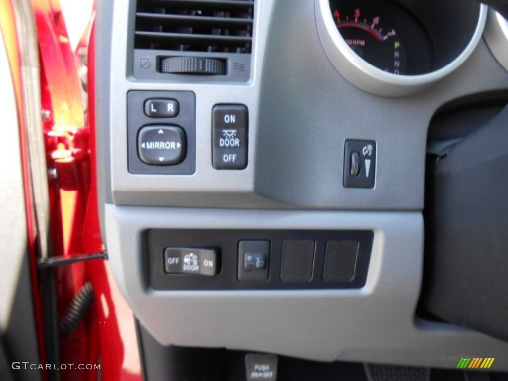 2013 Tundra Texas Edition CrewMax - Barcelona Red Metallic / Graphite photo #33