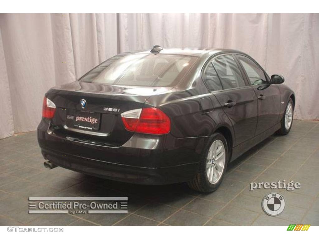 2007 3 Series 328i Sedan - Jet Black / Black photo #5