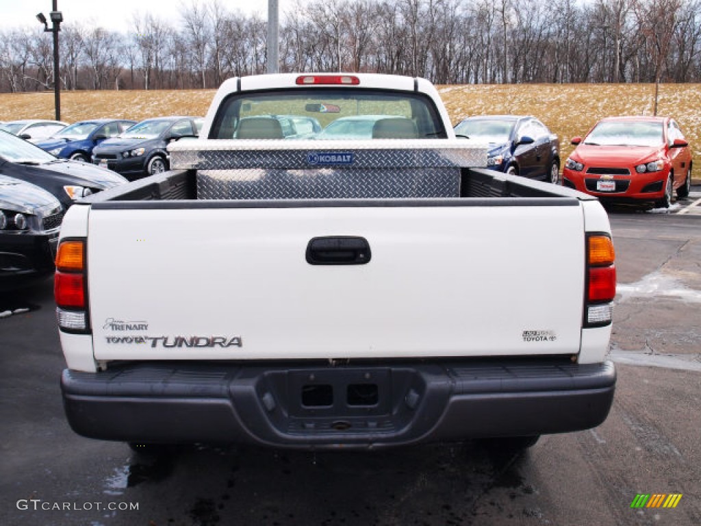 2003 Tundra Regular Cab - Natural White / Oak photo #5
