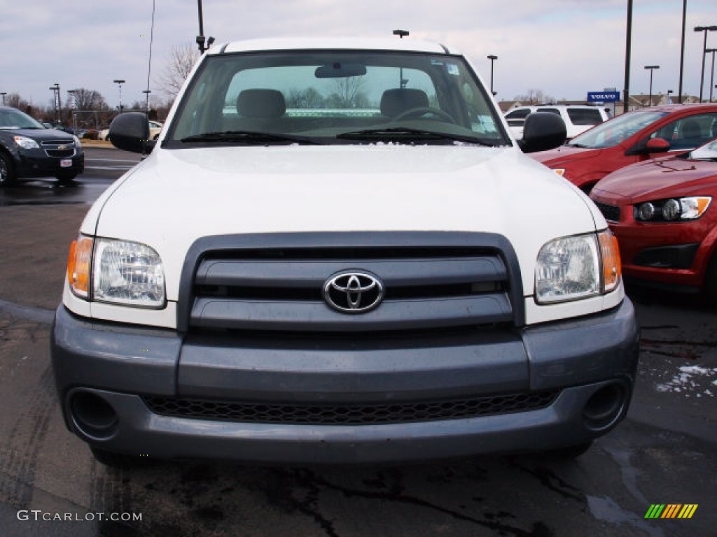 2003 Tundra Regular Cab - Natural White / Oak photo #6