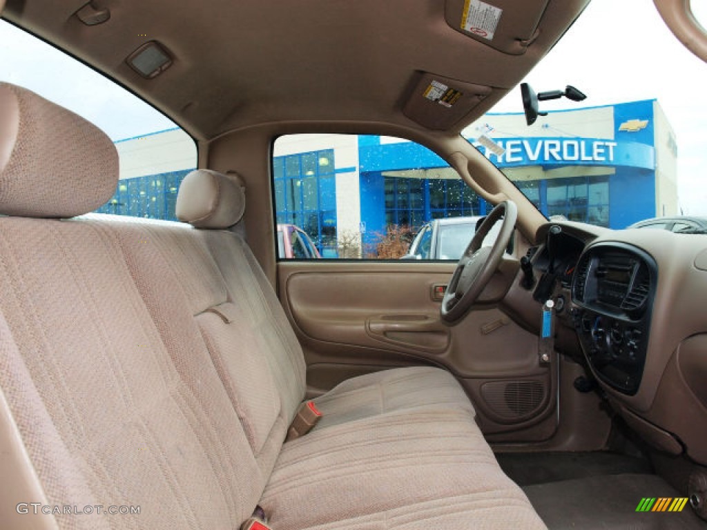 2003 Tundra Regular Cab - Natural White / Oak photo #7