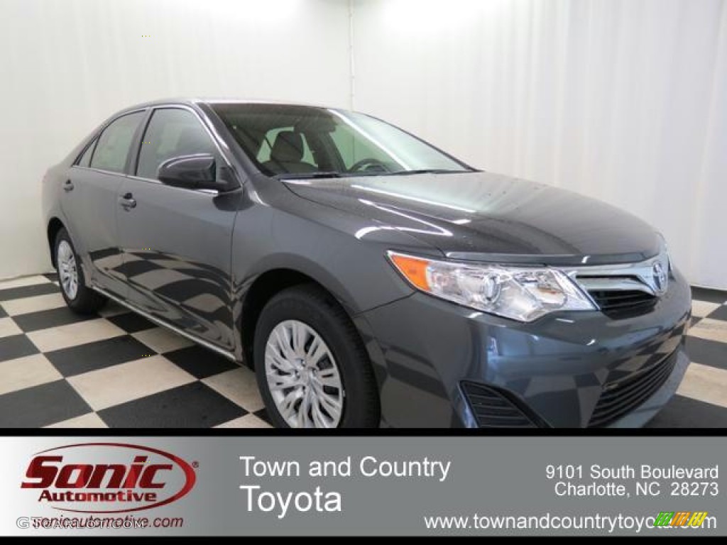 2013 Camry LE - Magnetic Gray Metallic / Ash photo #1