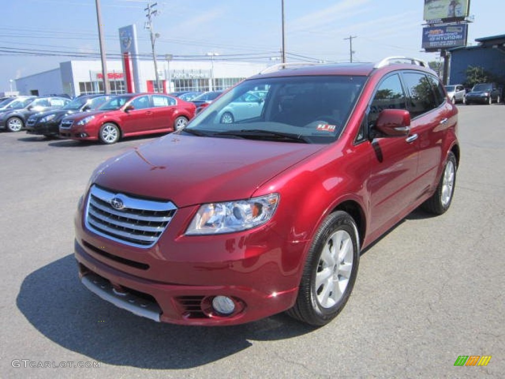 Ruby Red Pearl 2012 Subaru Tribeca 3.6R Limited Exterior Photo #78044735