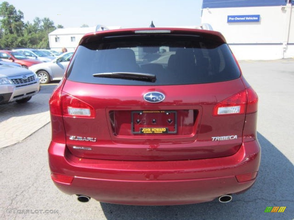 2012 Tribeca 3.6R Limited - Ruby Red Pearl / Slate Gray photo #5