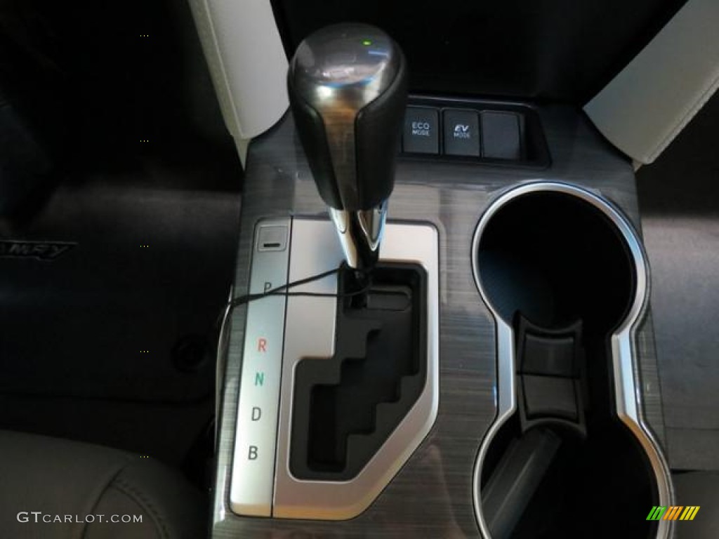 2013 Camry Hybrid XLE - Cosmic Gray Metallic / Light Gray photo #14