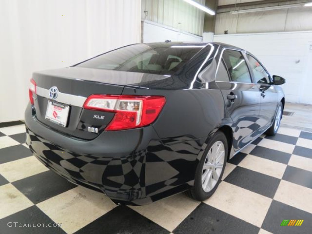 2013 Camry Hybrid XLE - Cosmic Gray Metallic / Light Gray photo #18