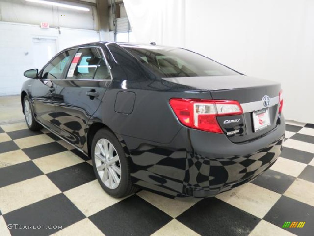 2013 Camry Hybrid XLE - Cosmic Gray Metallic / Light Gray photo #20
