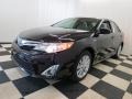 2013 Attitude Black Metallic Toyota Camry Hybrid XLE  photo #3