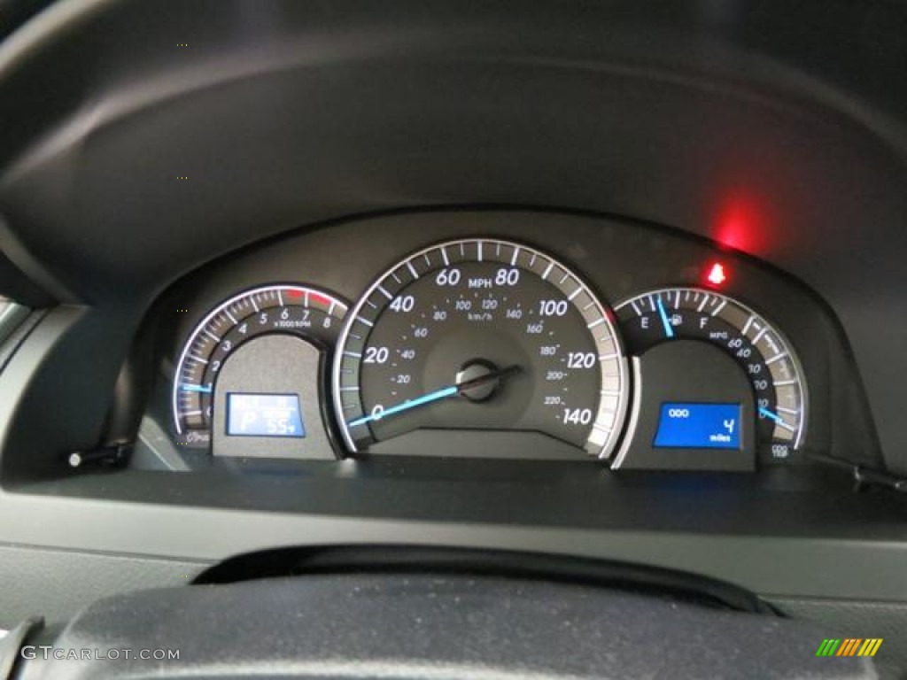 2013 Camry SE V6 - Attitude Black Metallic / Black photo #12