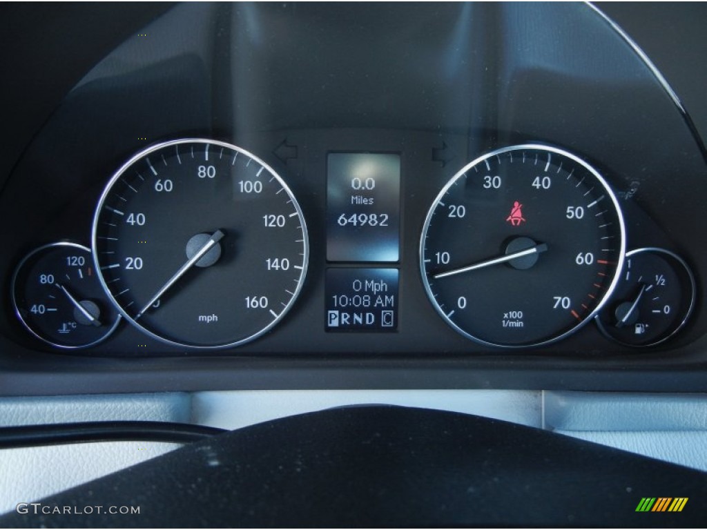 2005 Mercedes-Benz C 230 Kompressor Sedan Gauges Photo #78045729