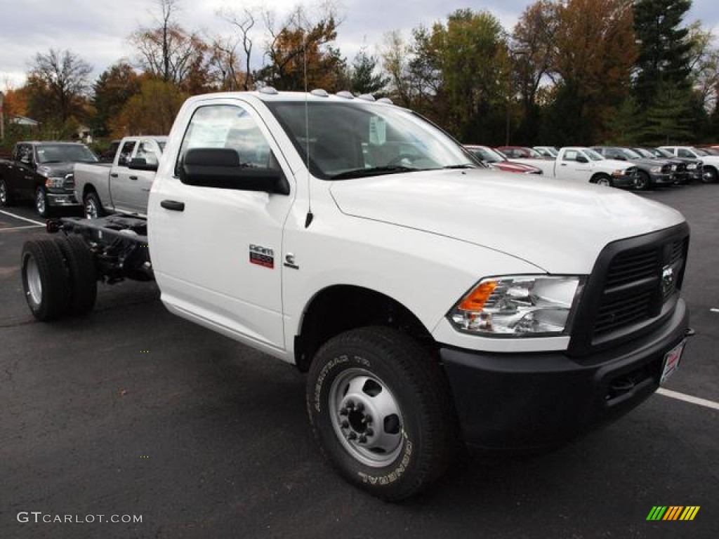 2012 Dodge Ram 3500 HD ST Regular Cab 4x4 Dually Chassis Exterior Photos
