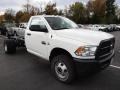 Bright White 2012 Dodge Ram 3500 HD ST Regular Cab 4x4 Dually Chassis Exterior