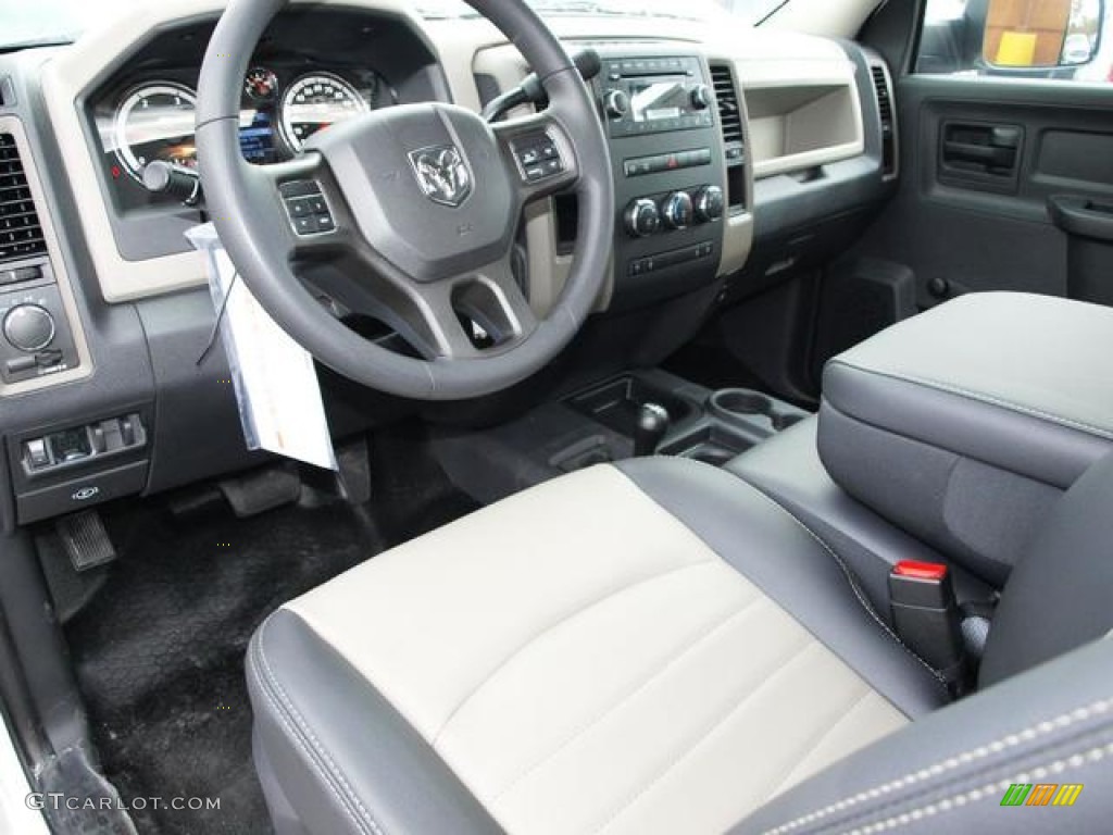 2012 Dodge Ram 3500 HD ST Regular Cab 4x4 Dually Chassis Interior Color Photos