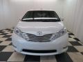 2013 Super White Toyota Sienna XLE  photo #2