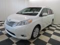 2013 Super White Toyota Sienna XLE  photo #3