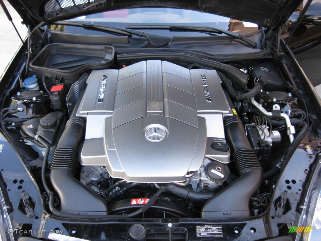 2009 Mercedes-Benz SLK 55 AMG Roadster 5.4 Liter AMG SOHC 24-Valve V8 Engine Photo #78046183