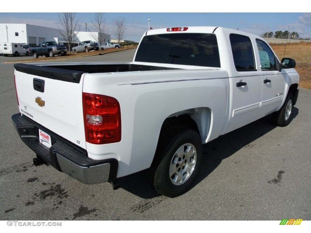 2013 Silverado 1500 LT Crew Cab - Summit White / Ebony photo #5