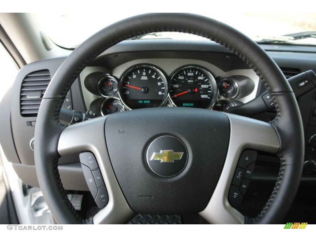 2013 Silverado 1500 LT Crew Cab - Summit White / Ebony photo #12