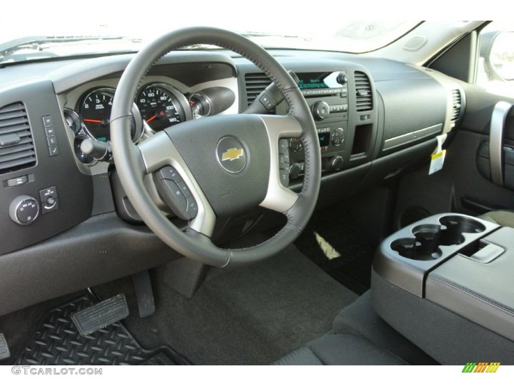 2013 Silverado 1500 LT Crew Cab - Summit White / Ebony photo #20