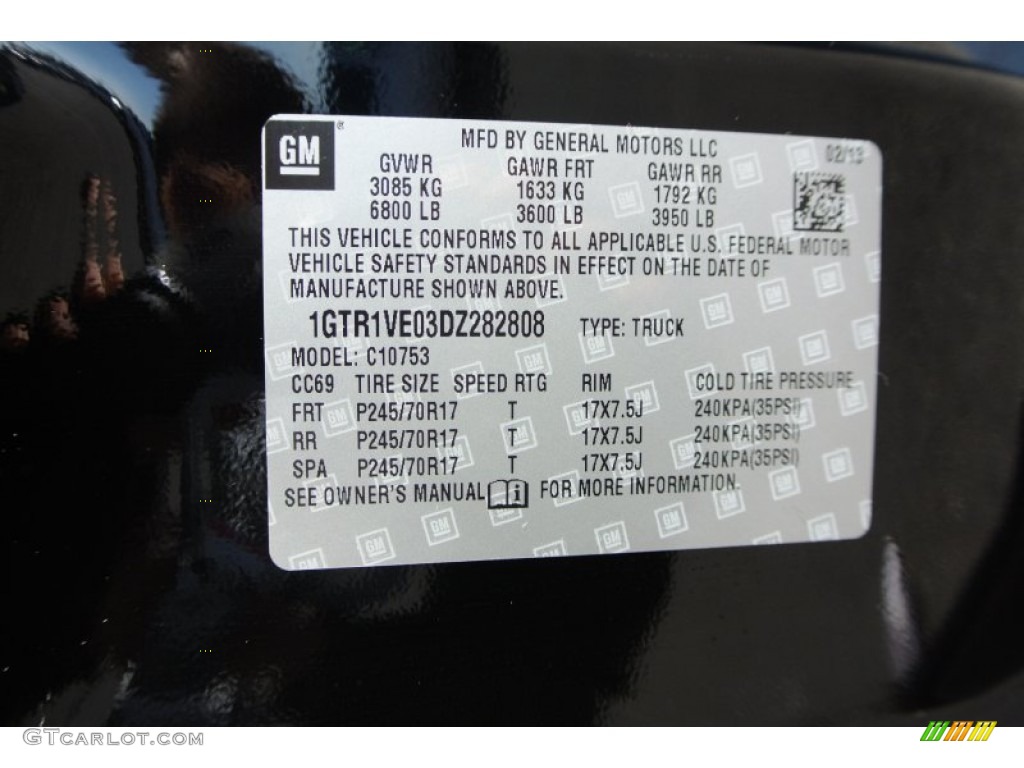 2013 Sierra 1500 SLE Extended Cab - Onyx Black / Ebony photo #7