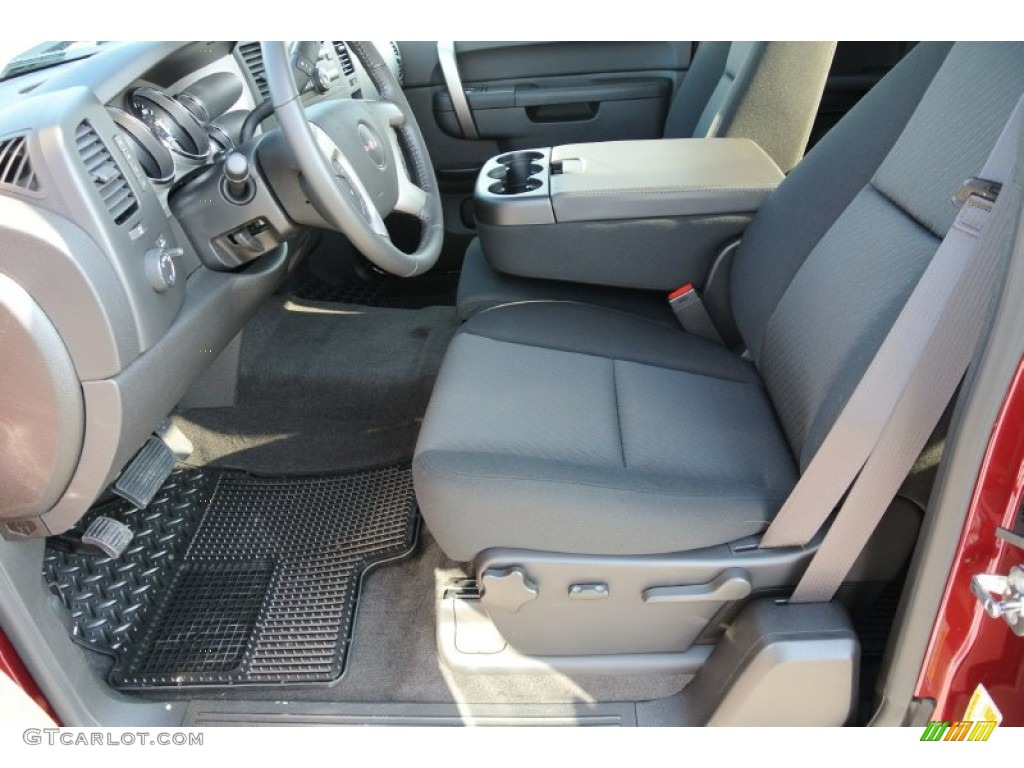 2013 Sierra 1500 SLE Extended Cab - Sonoma Red Metallic / Ebony photo #8