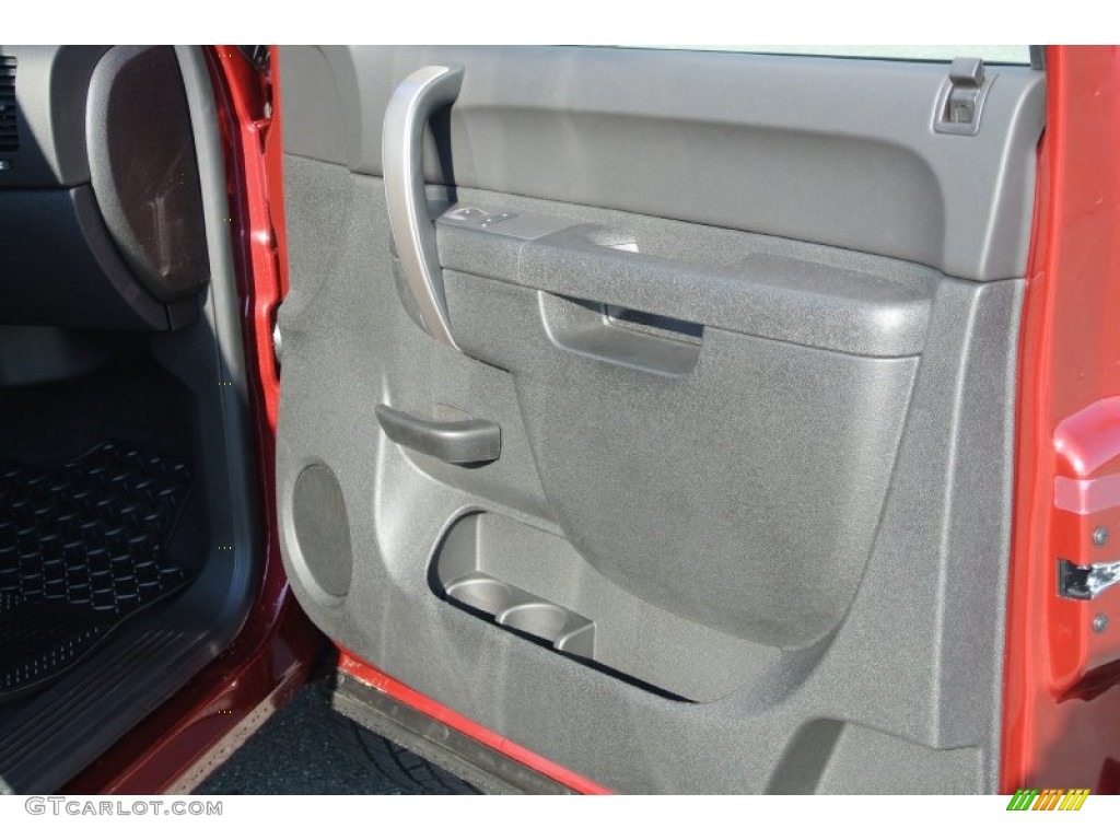 2013 Sierra 1500 SLE Extended Cab - Sonoma Red Metallic / Ebony photo #18