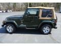 Moss Green Pearl 1998 Jeep Wrangler Sahara 4x4 Exterior
