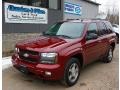 2008 Dark Cherry Metallic Chevrolet TrailBlazer LT 4x4  photo #1