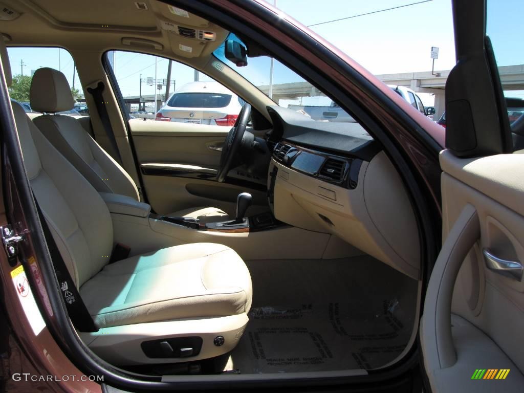 2006 3 Series 325i Sedan - Barrique Red Metallic / Beige photo #18