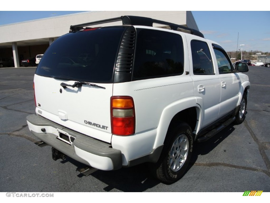 2003 Tahoe Z71 4x4 - Summit White / Tan/Neutral photo #5