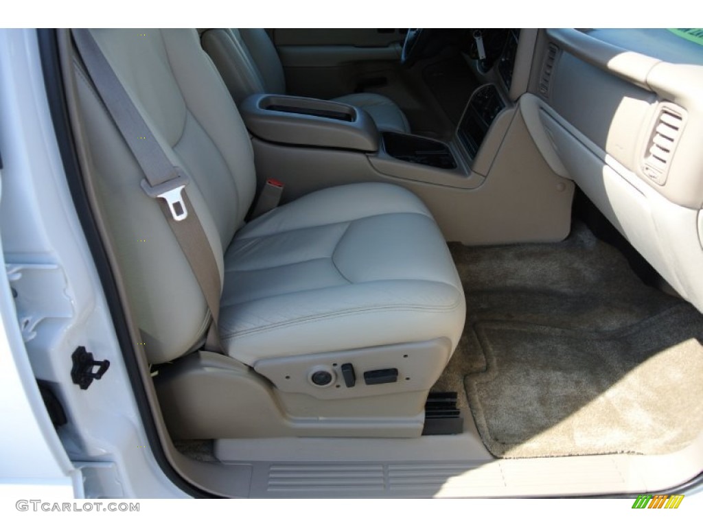 2003 Tahoe Z71 4x4 - Summit White / Tan/Neutral photo #19