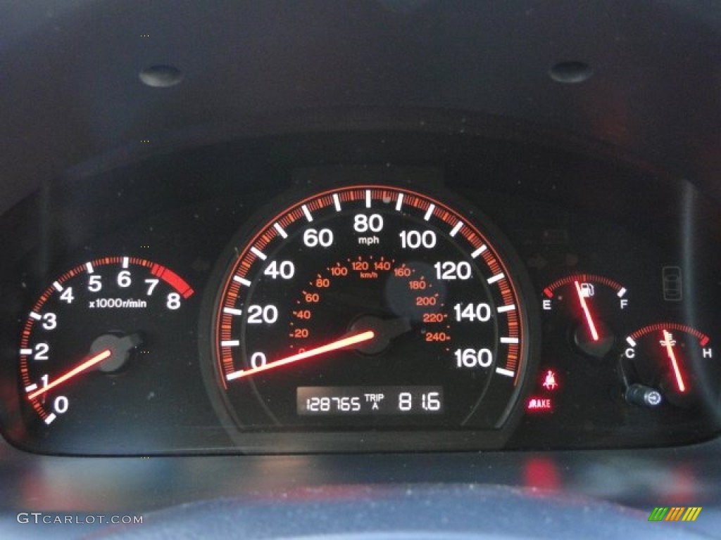 2004 Honda Accord EX Coupe Gauges Photos