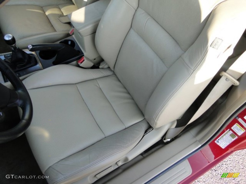 2004 Accord EX Coupe - San Marino Red Pearl / Ivory photo #14