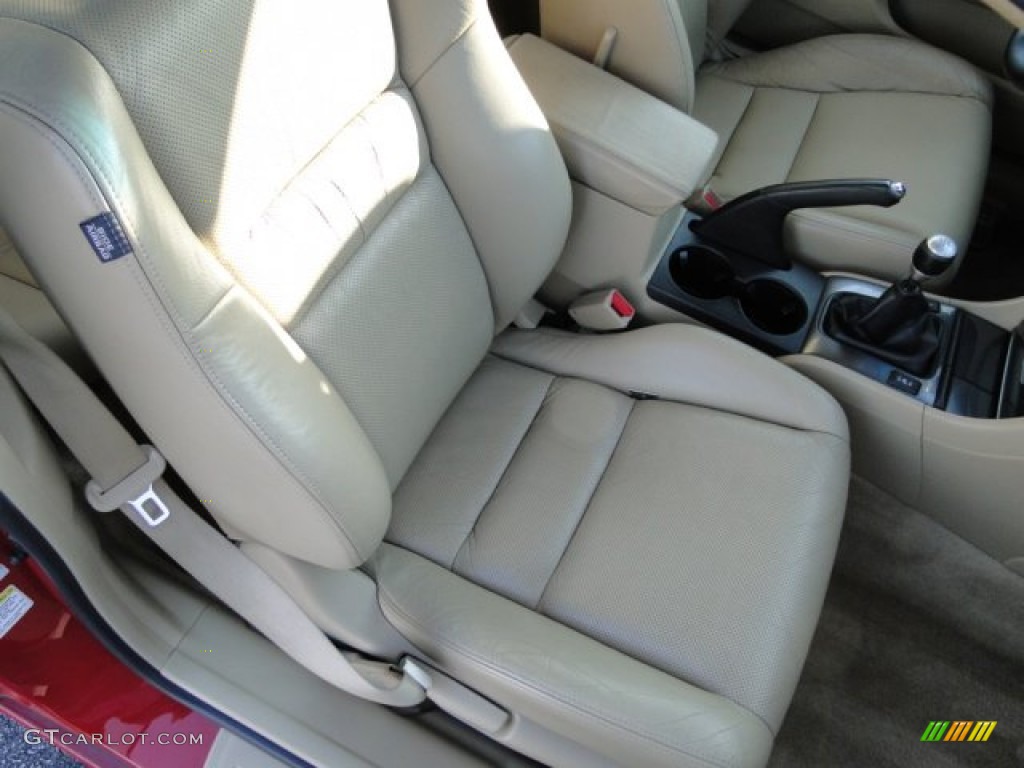 2004 Accord EX Coupe - San Marino Red Pearl / Ivory photo #15