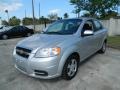 Ice Silver Metallic - Aveo LT Sedan Photo No. 7