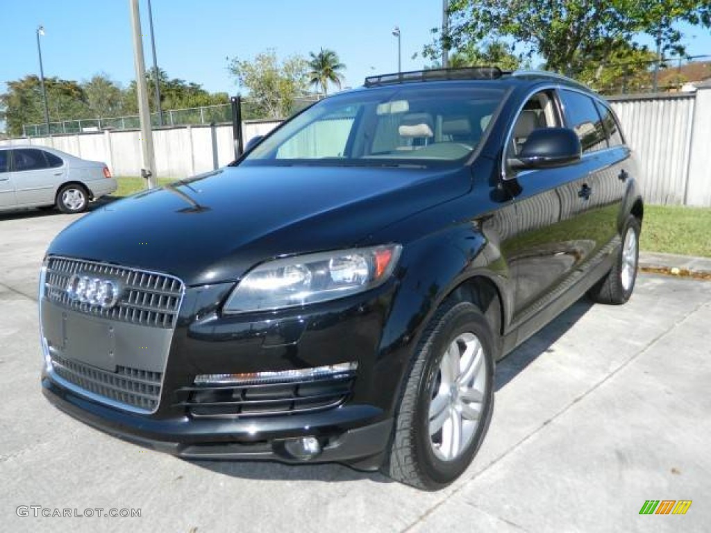 Phantom Black Pearl Effect 2009 Audi Q7 3.6 Premium quattro Exterior Photo #78052222