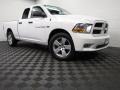 Bright White 2012 Dodge Ram 1500 Express Quad Cab 4x4