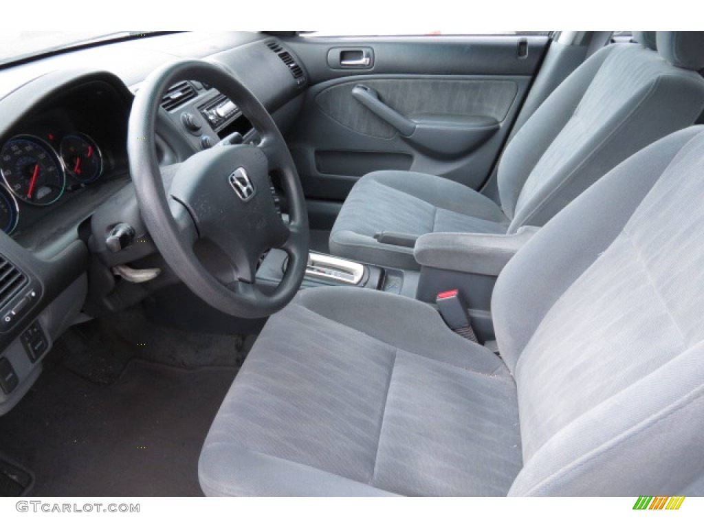 2004 Honda Civic LX Sedan Front Seat Photo #78053292