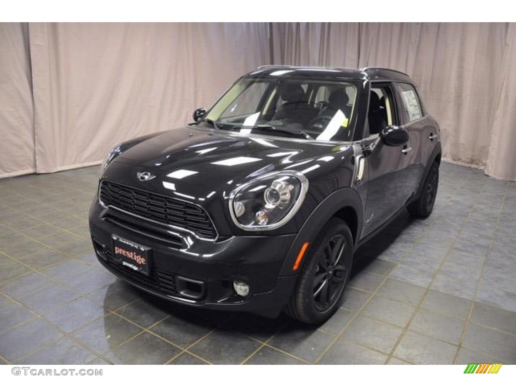 2013 Cooper S Countryman ALL4 AWD - Absolute Black / Carbon Black photo #1