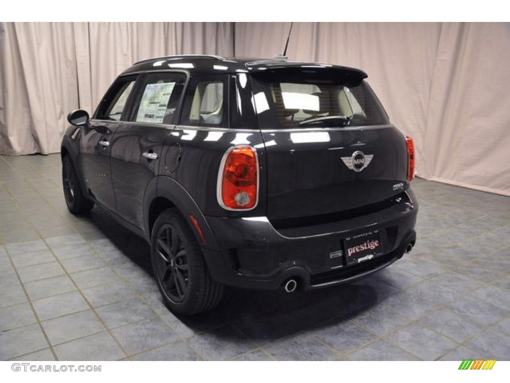 2013 Cooper S Countryman ALL4 AWD - Absolute Black / Carbon Black photo #19