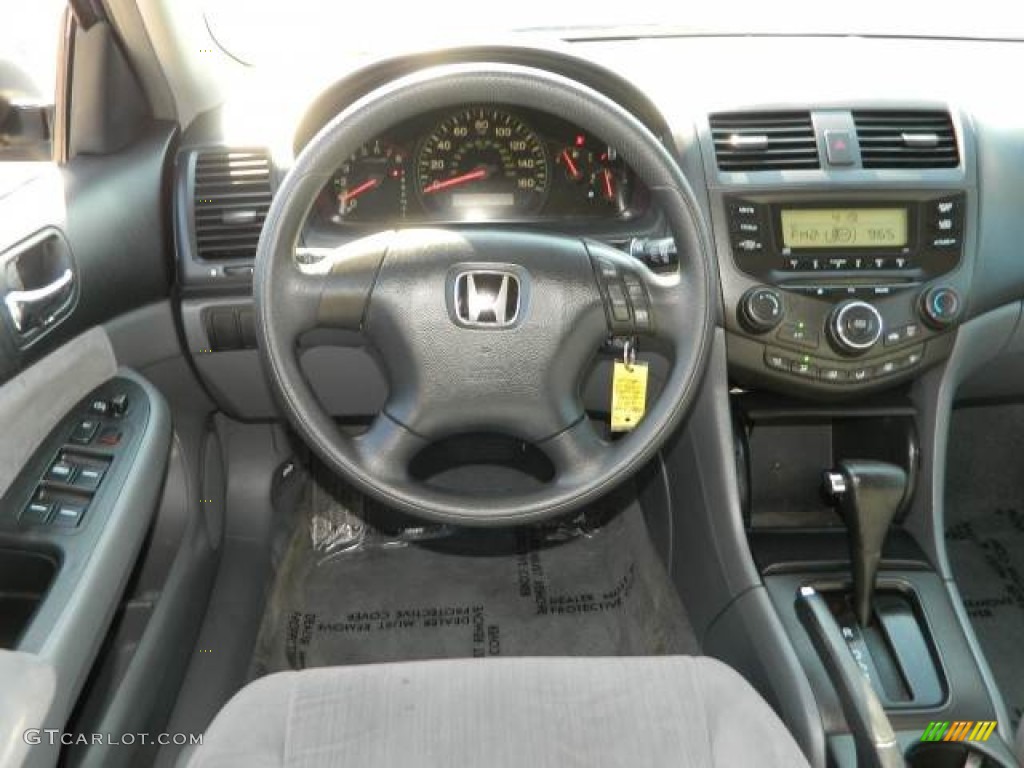 2003 Accord LX Sedan - Eternal Blue Pearl / Gray photo #9