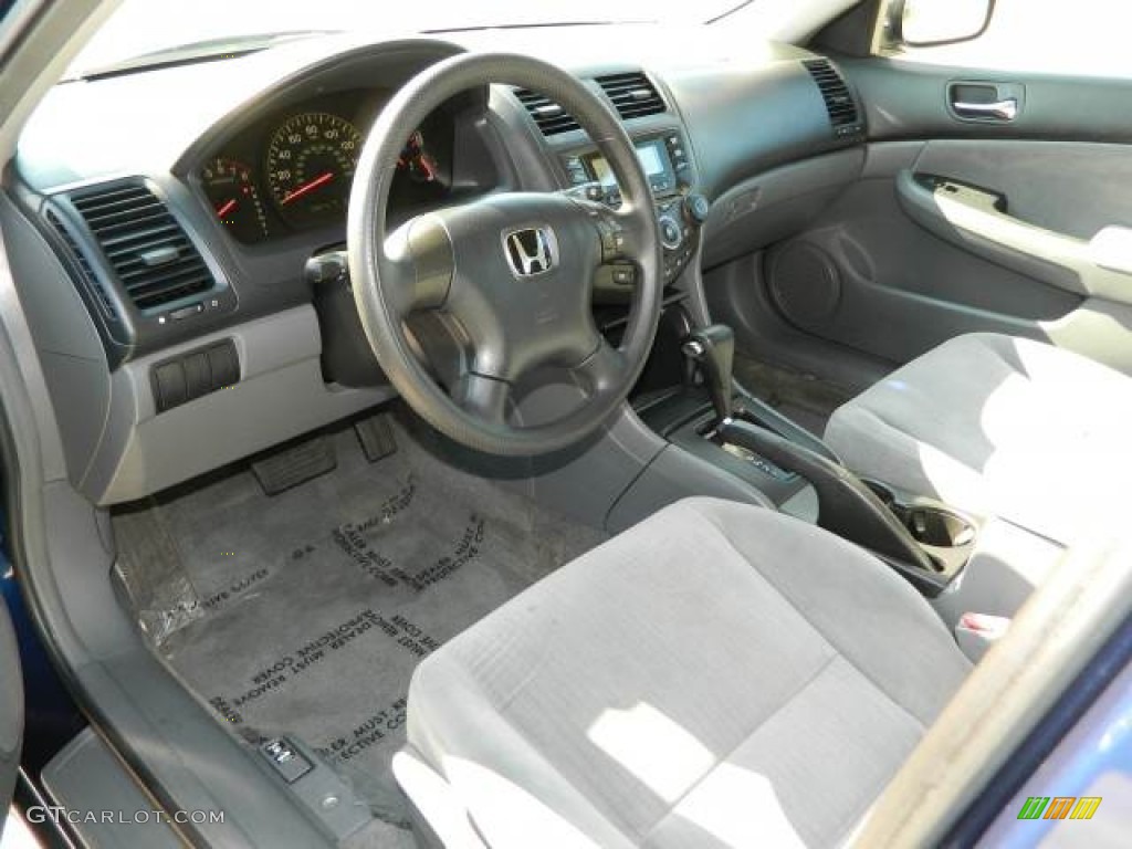 2003 Accord LX Sedan - Eternal Blue Pearl / Gray photo #12