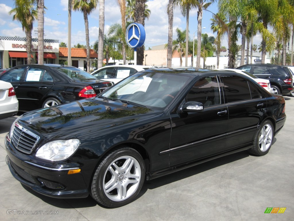 Black 2006 Mercedes-Benz S 500 Sedan Exterior Photo #78054432