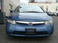 2007 Atomic Blue Metallic Honda Civic LX Sedan  photo #2