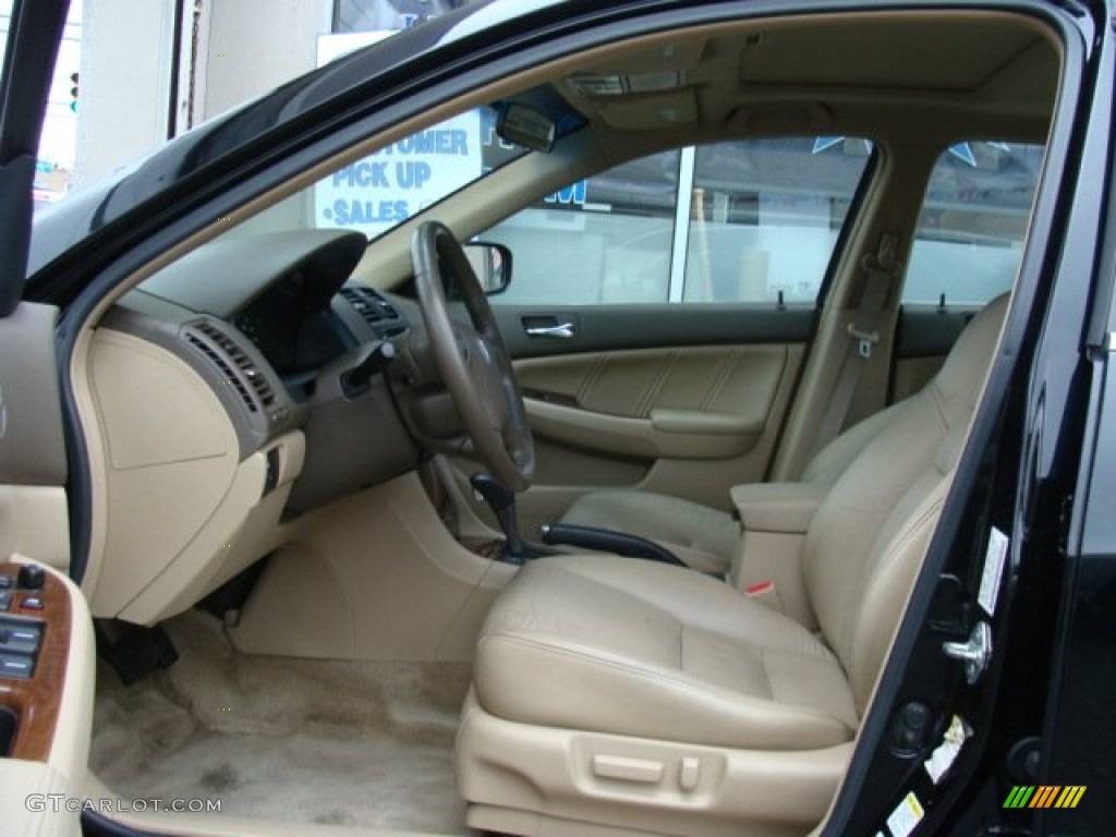 2006 Accord EX Sedan - Nighthawk Black Pearl / Ivory photo #4
