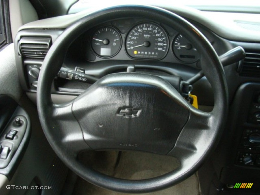 2002 Chevrolet Venture Standard Venture Model Medium Gray Steering Wheel Photo #78056110