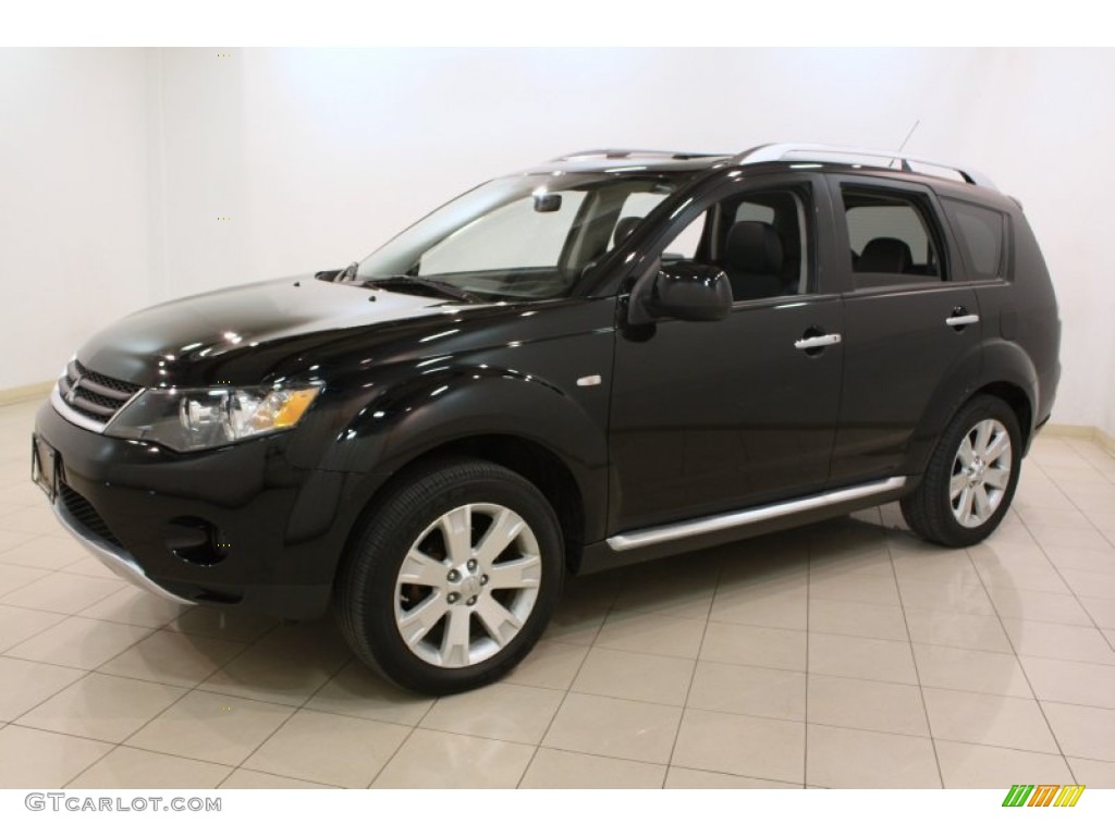 Labrador Black Pearl 2009 Mitsubishi Outlander SE 4WD Exterior Photo #78056483